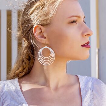 Boucles d'oreilles sereines 4