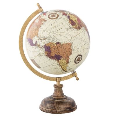 Wereldbol/globe 22x20x33 cm 1