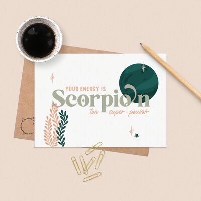 Scorpion • Astro'Power • Affiche A5