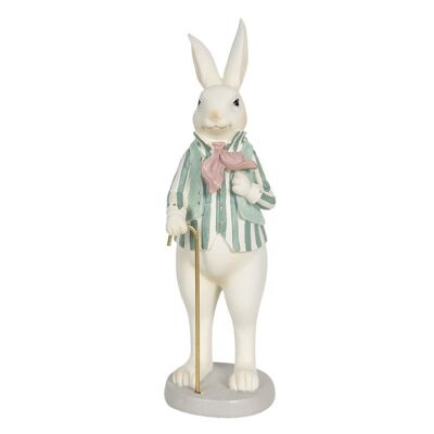 Decoratie konijn jongen 12x9x31 cm 2