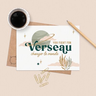 Verseau • Astro'Power • Affiche A5