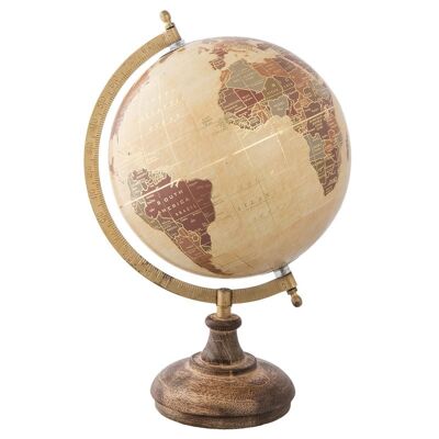 Wereldbol/globe 22x20x33 cm 3
