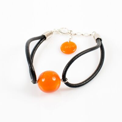 Bracelet PERLE orange