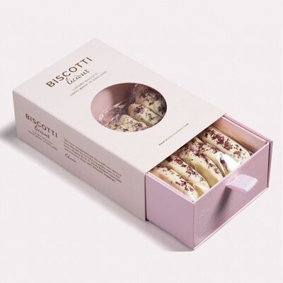 Rose - 150g Gift Box ( Min of 10 Biscottis)