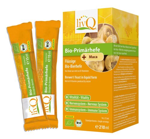 livQ Bio-Primärhefe Maca