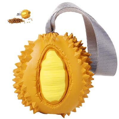 Durian Erratic Rope Ball (size variations) - Large - Orange+Yellow