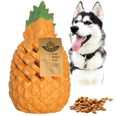 Pineapple Enrichment Toy for Chewers (Pet-Fun classical with size variations) - Large