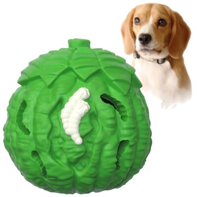 Pomelo Bouncy Ball Treat Dispenser Dog Toy (size&color variations) - Medium/Small - Green
