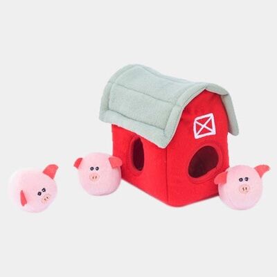 Zippy Burrow – Pig Barn with Bubble Babies