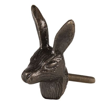 Deurknop konijn 6x6 cm 1