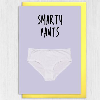 Carte de félicitations - Pantalon Smarty 3