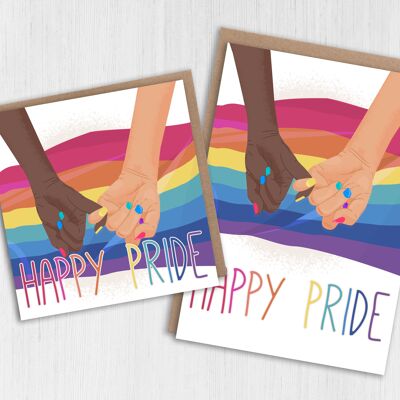 LGBTQ+ card: Happy Pride
