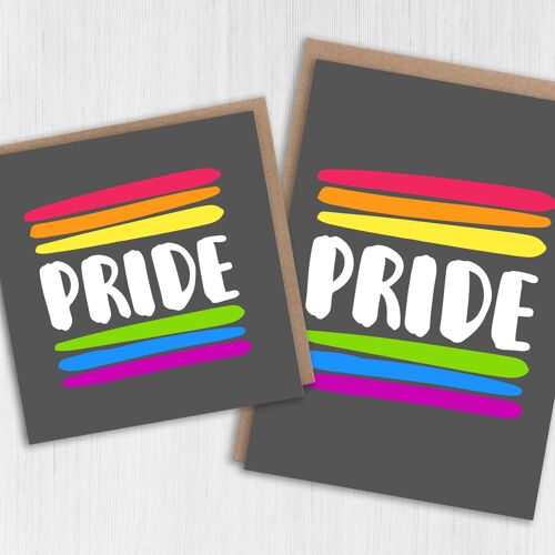 LGBTQ+ love card: Pride