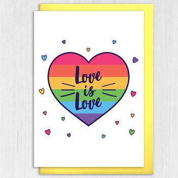 Carte de fierté LGBTQ+ : L'amour c'est l'amour 3