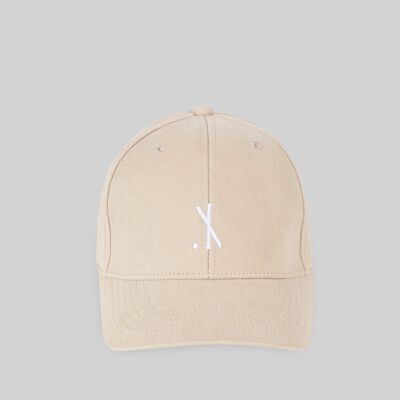 Gorra Beige Logo