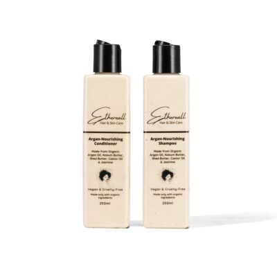 Argan-Nourishing Shampoo and Conditioner Duo