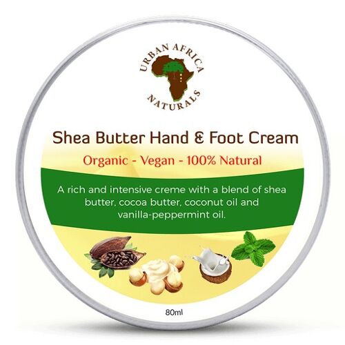 Shea Butter Hand en Voetcrème