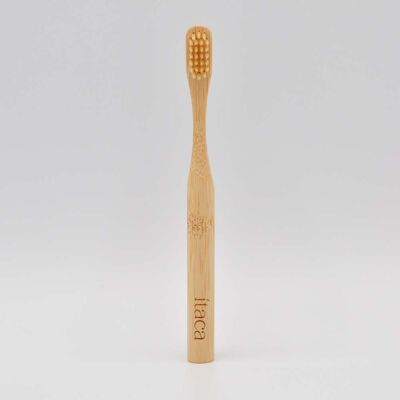 Brosse à dents en bambou naturel pour enfants