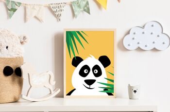 Le panda Théo - 30x40cm 2