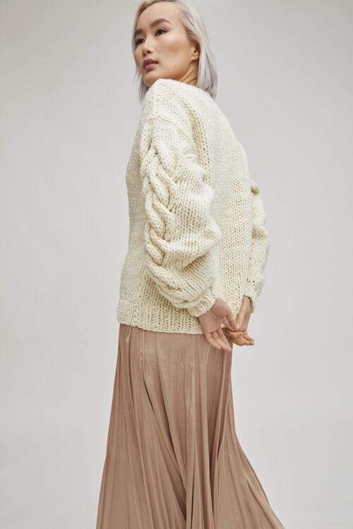 Jersey Cable Knit
