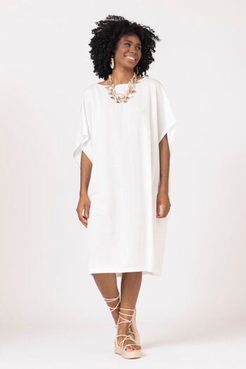 Robe Anfora Blanc 5