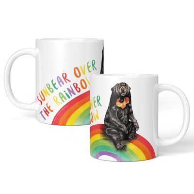 Sun Bear Over the Rainbow Mug