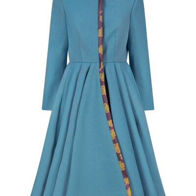 Tiffany Tailored Concept Coat (Blue)