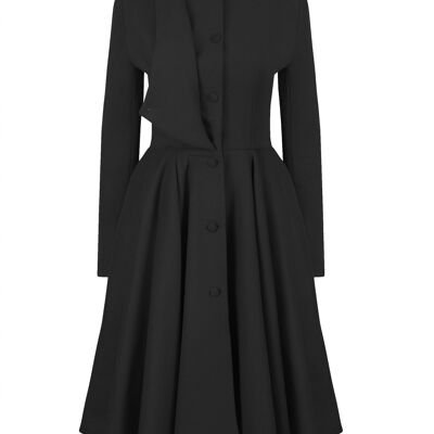 Emma Concept Tailored Coat (Black)