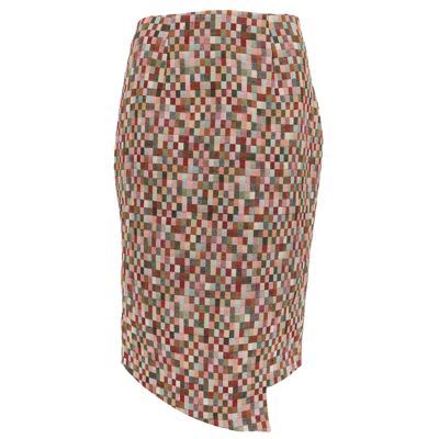 Amal Asymmetric Tailored Skirt