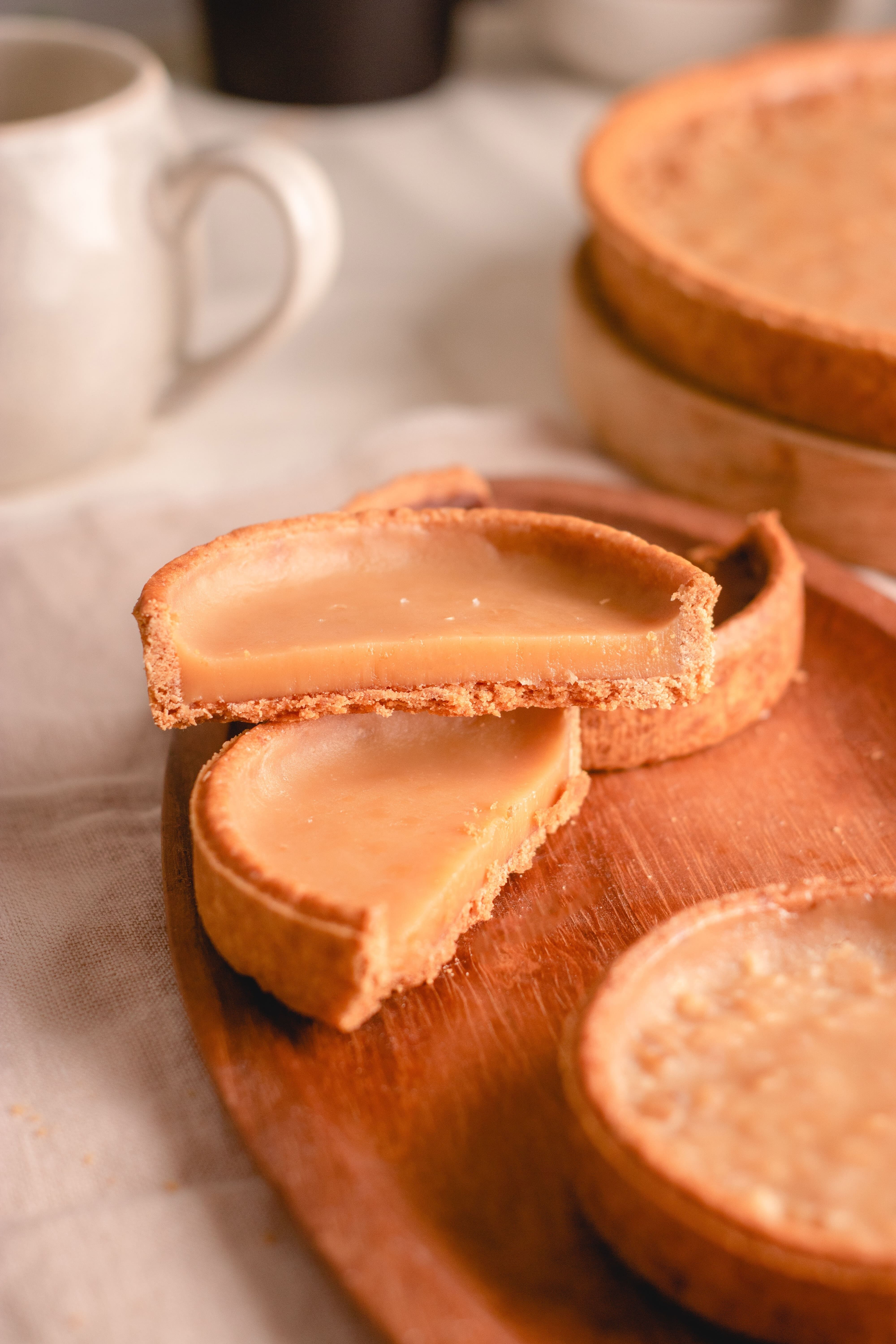 Törtchen mit Karamell und Fleur de Sel aus Guérande - 60g