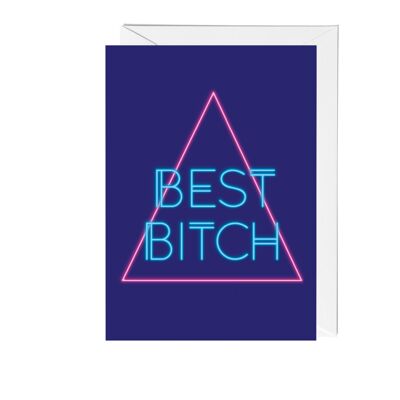 Best Bitch Greeting Card