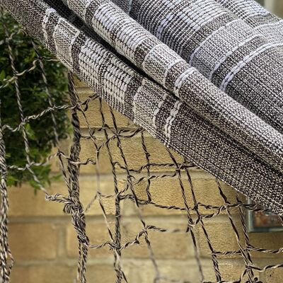 Heather Grey Hammock with Wide Stripe