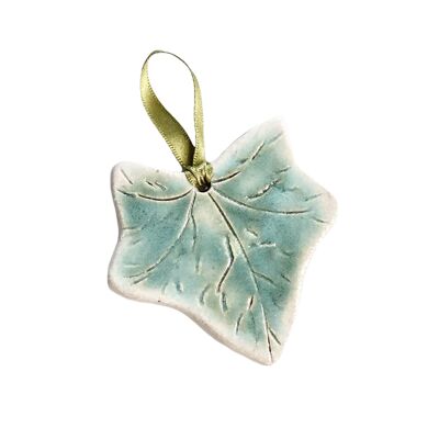 Green Ivy Handmade Ceramic Christmas Tree Decoration