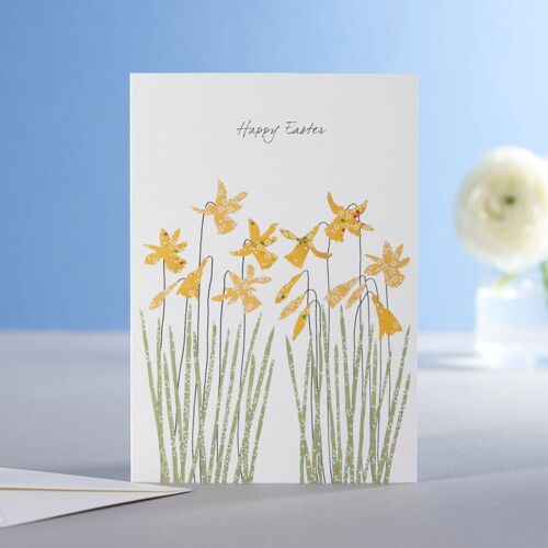 Daffodils Easter Card