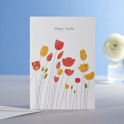 Tulips Easter Card