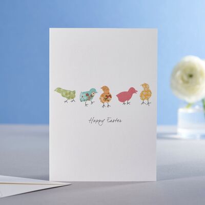 Chicks Easter Card