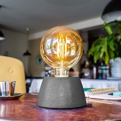 Lampe dome anthracite