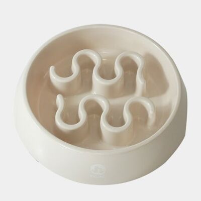 Large dog anti-glutton bowl - Sand