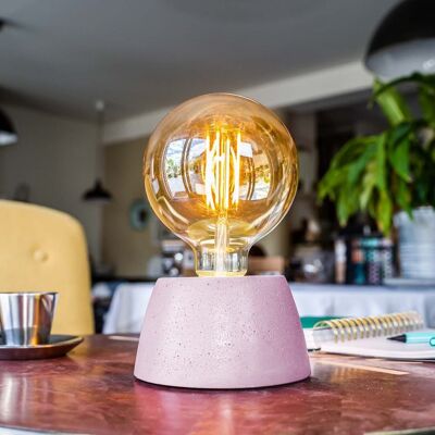 PINK DOME LAMP