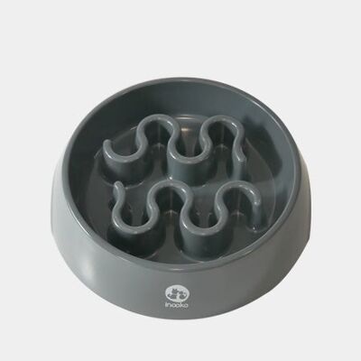 Large dog anti-glutton bowl - Gray