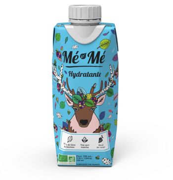 Thé Glacé Mé-Mé Hydratante - Thé Vert Matcha & Sève de Bouleau 33cl - Bio - Français -Sans sucre raffiné 1