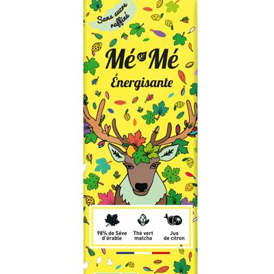 Mé-Mé Energizing Iced Tea - Matcha Green Tea, Lemon & Maple Sap 1L - Organic - French - No refined sugar