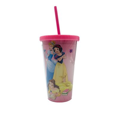 Disney Princess Plastic Cup & Lid
