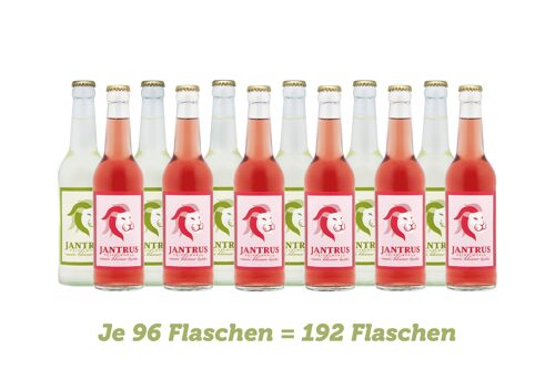 Jantrus Weinschorle Starterpaket - 192 Flaschen