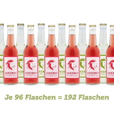 Jantrus Weinschorle Starterpaket - 192 Flaschen