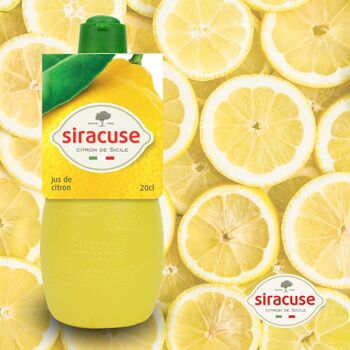 Jus de citron jaune de Sicile 20cl - Siracuse 3