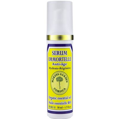 Immortelle Serum Anti-Aging moisturizing with Essential Oils 50ml