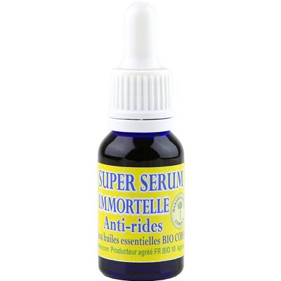 SIERO SUPER ANTIRUGHE con Immortelle BIO 15ml