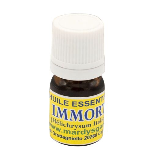 Huile Essentielle Immortelle BIOLOGIQUE 3ml, origine Corse