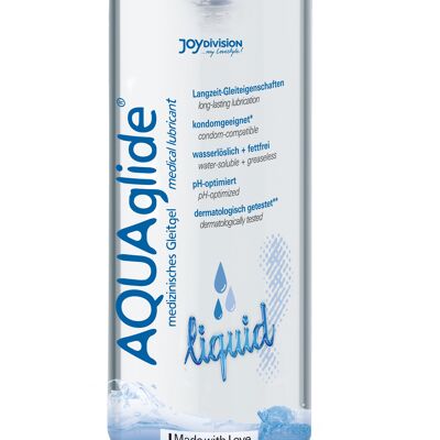 JOYDIVISION Original AQUAglide liquid – Gleitgel wasserbasierend, Pumpspender 125 ml